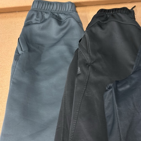 3pairs of Men’s size small pants. 2 black  and 1 dark gray. - Picture 2 of 8